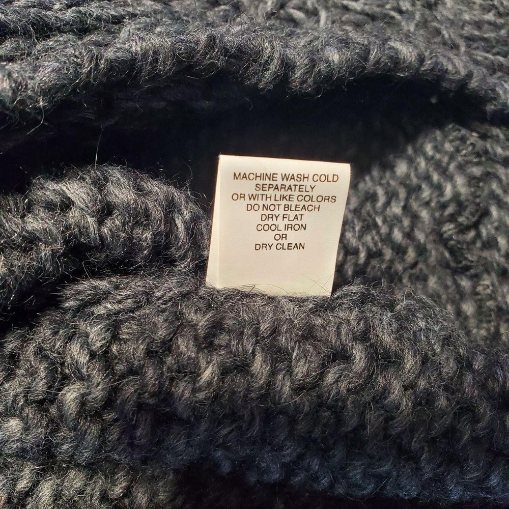 Berretti Sweater Womens Medium Cardigan Chunky Knit Alpaca Mohair Made in Italy‎ - Picture 11 of 12